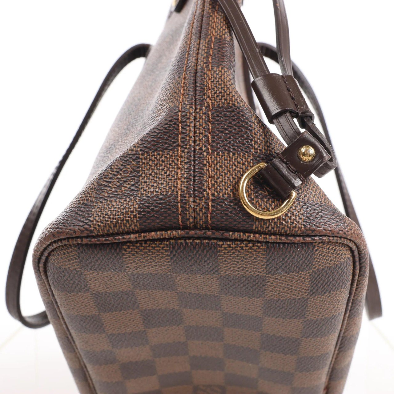 Louis Vuitton Louis Vuitton Damier Ebene Neverfull PM Shoulder Bag in Brown N51109 Bruin