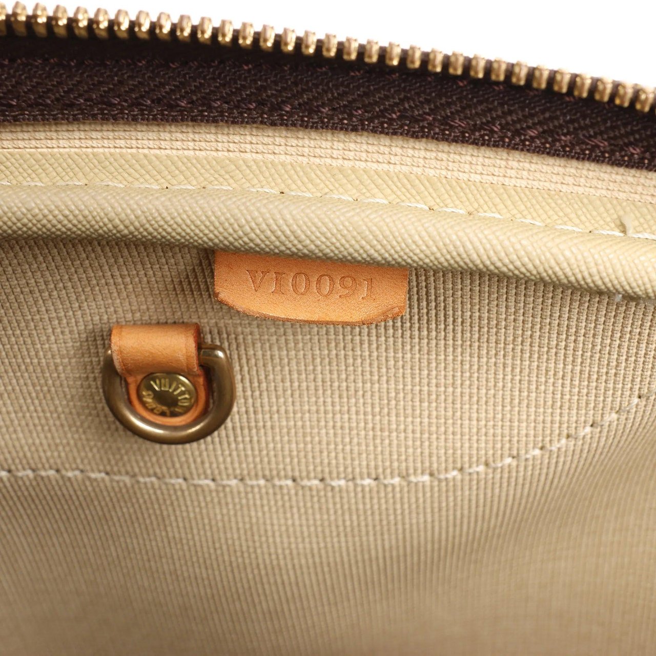 Louis Vuitton Louis Vuitton Alize Monogram Canvas 2 Poches Travel Bag in Brown M41399 Bruin