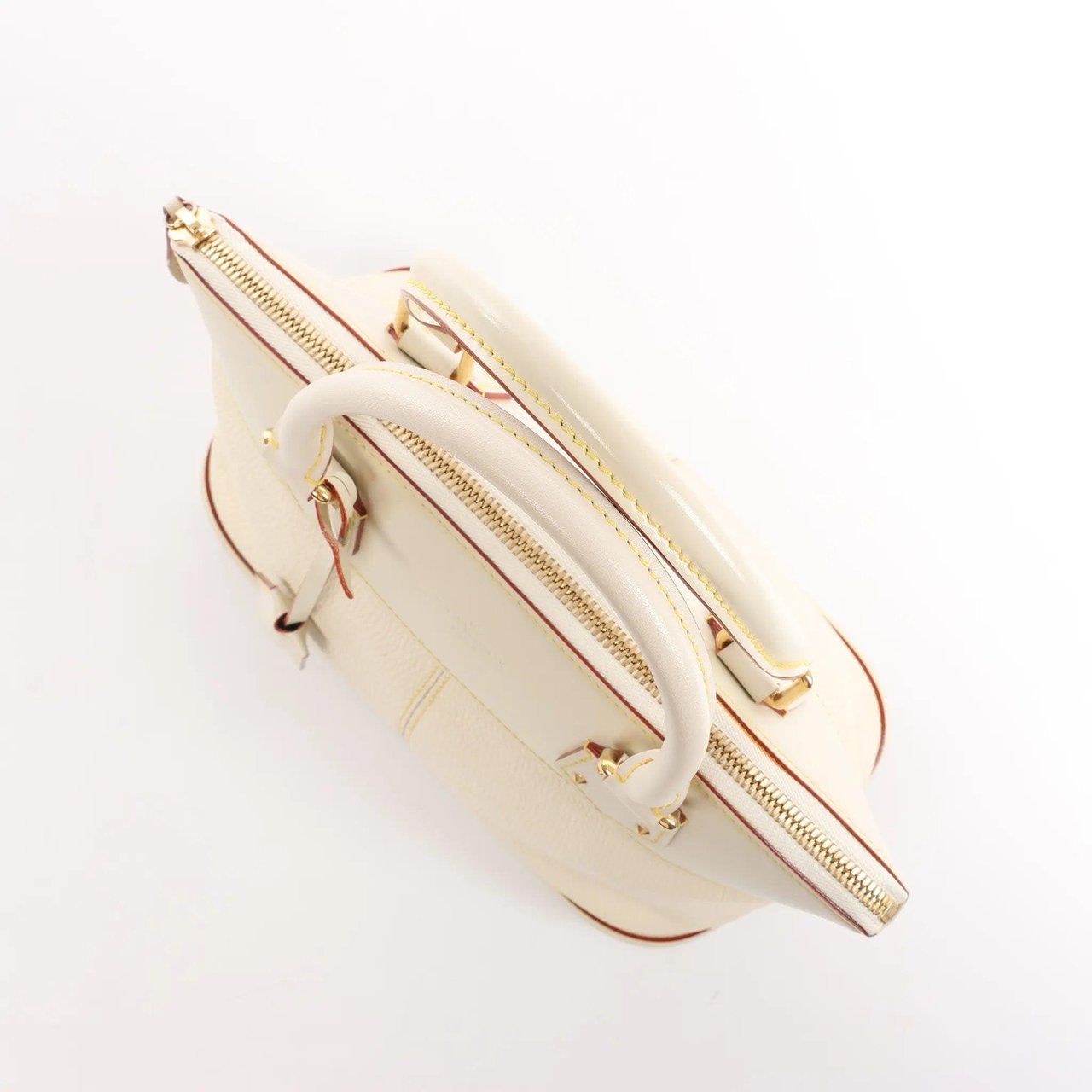 Louis Vuitton Louis Vuitton Lockit PM Suhali Handbag in White M91887 Divers