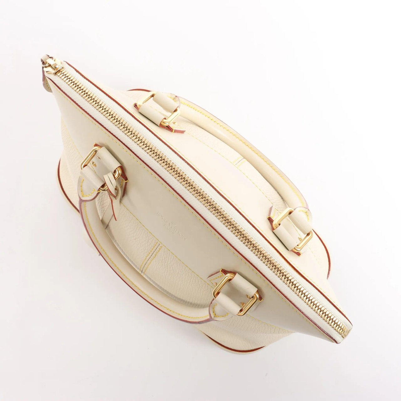 Louis Vuitton Louis Vuitton Lockit PM Suhali Handbag in White M91887 Divers