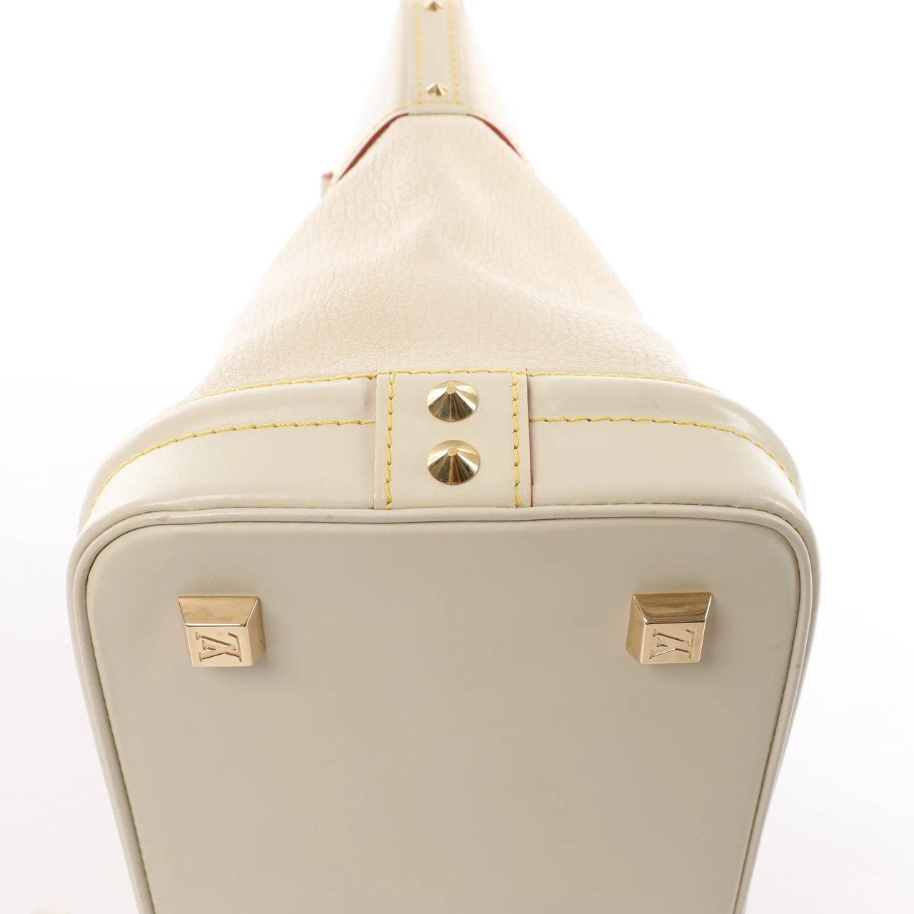 Louis Vuitton Louis Vuitton Lockit PM Suhali Handbag in White M91887 Divers