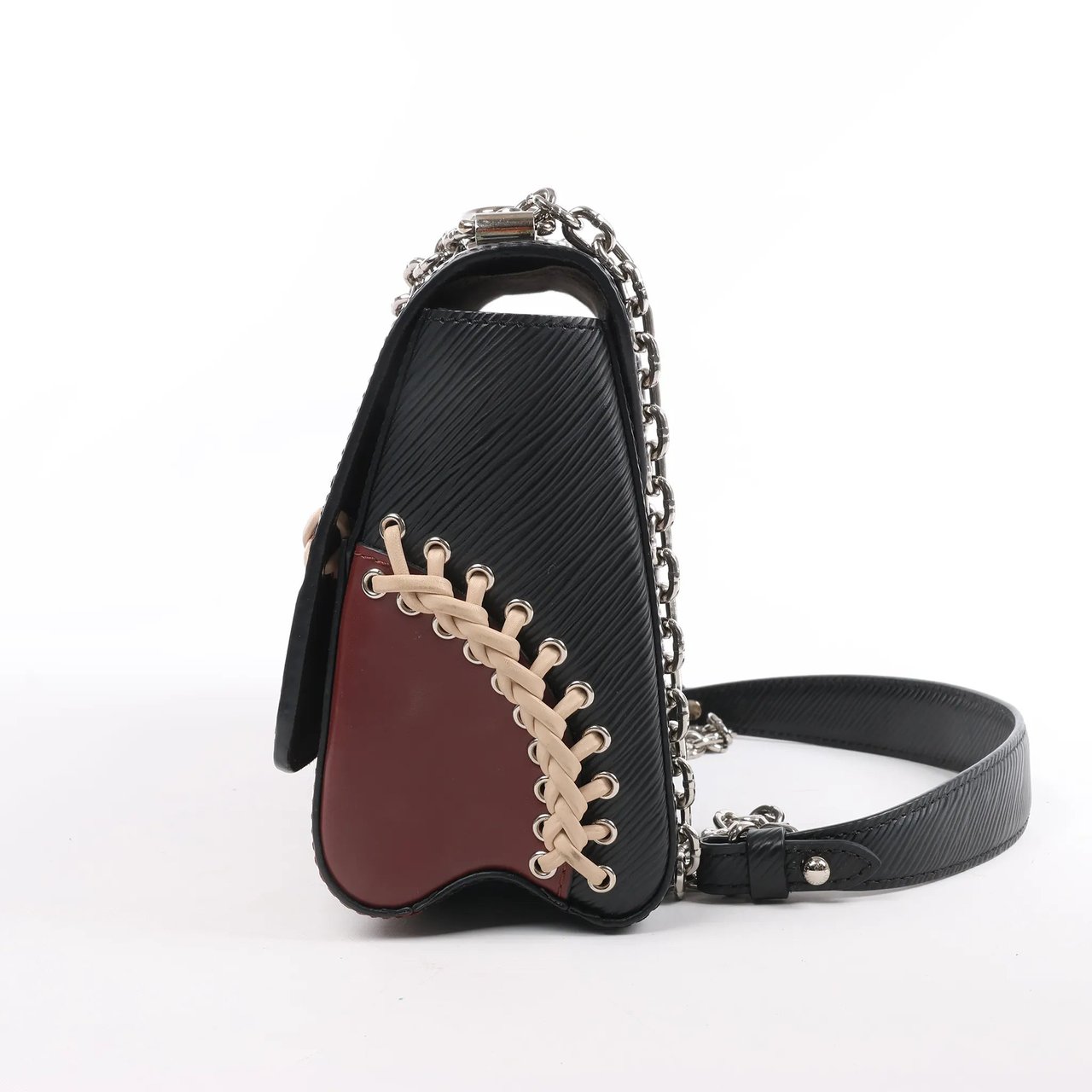 Louis Vuitton Louis Vuitton Epi Leather Twist MM Shoulder Bag in Black M42449 Zwart