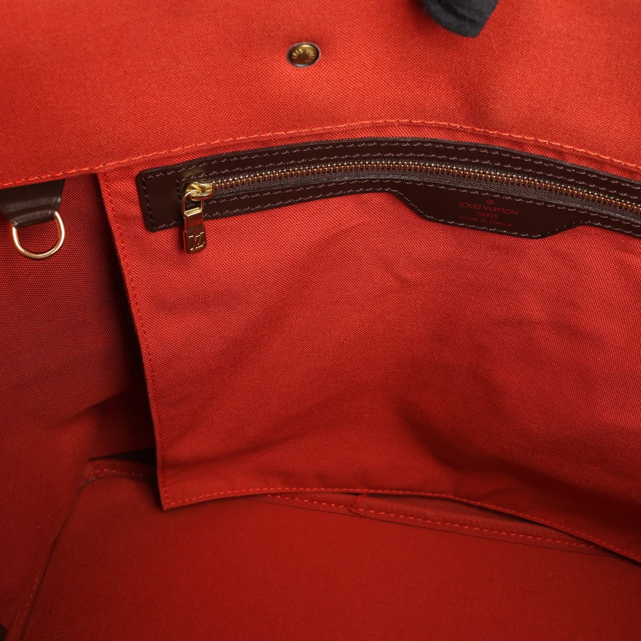 Louis Vuitton Louis Vuitton Greenwich PM Damier Ebene Handbag in Brown N41165 Bruin