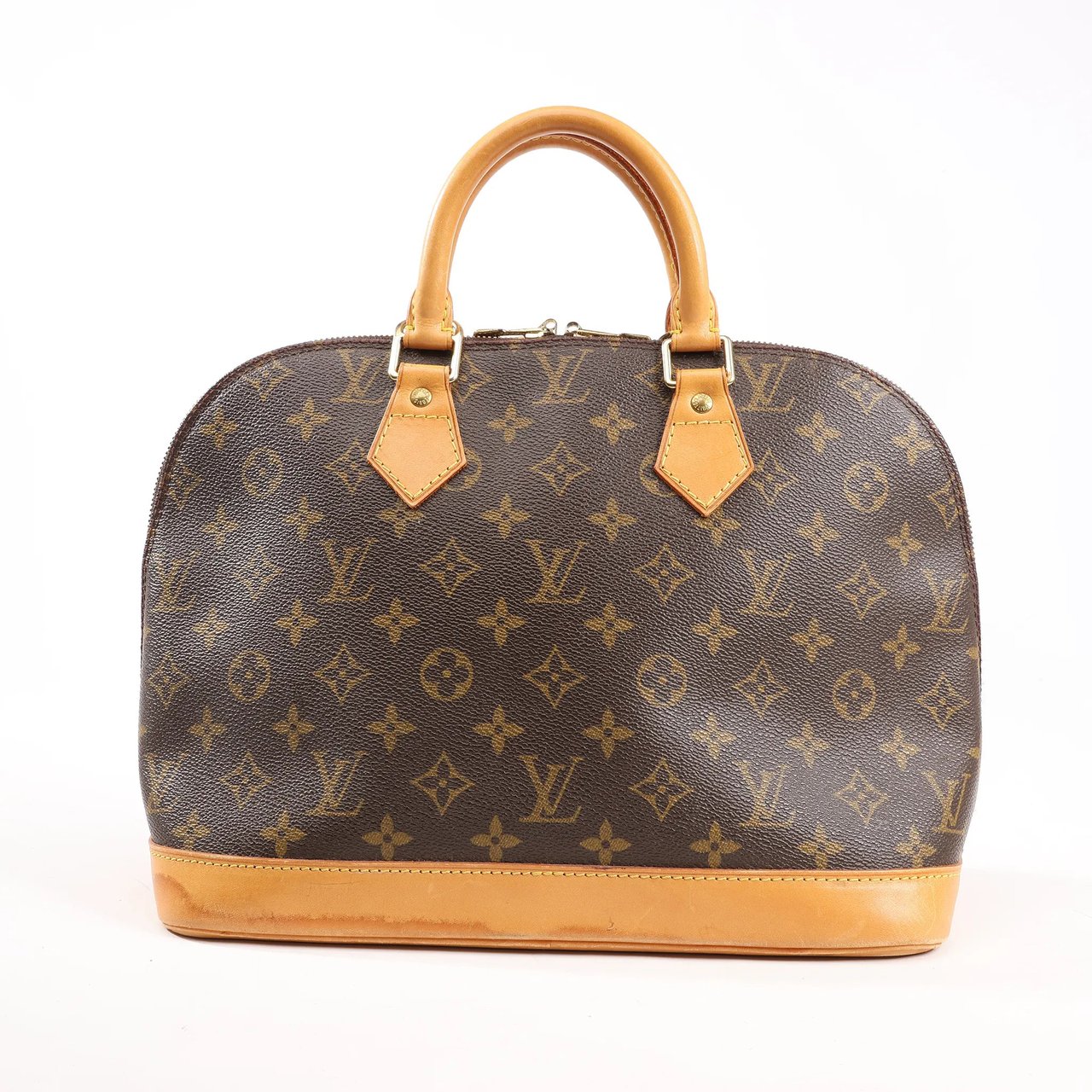 Louis Vuitton Louis Vuitton Monogram Canvas Alma PM Handbag in Brown M51130 Bruin