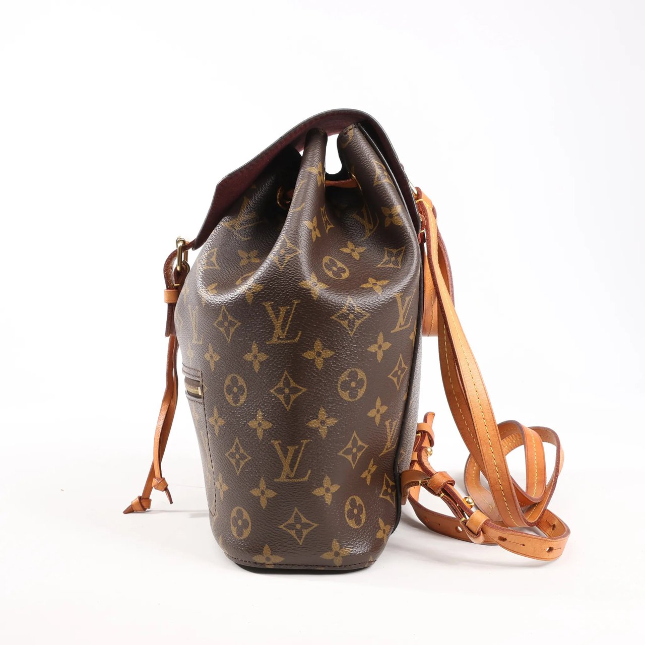Louis Vuitton Louis Vuitton Monogram Canvas Monsley Backpack in Brown M43431 Bruin