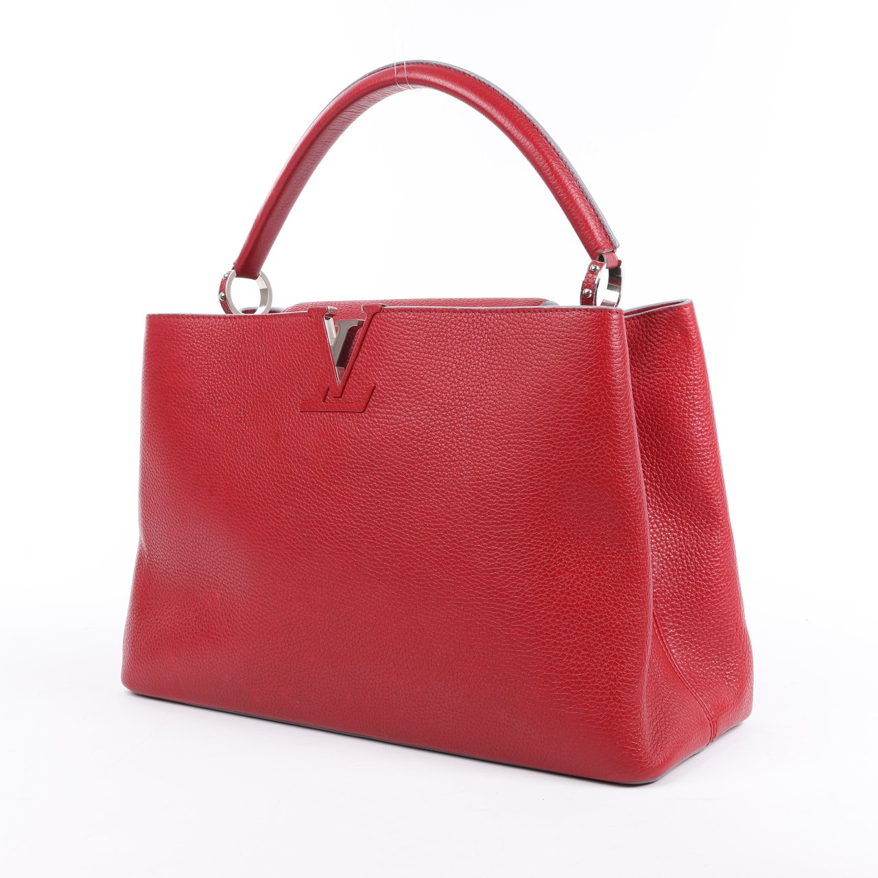Louis Vuitton Louis Vuitton Parnassea Capucines GM Handbag in Red M48871 Rood
