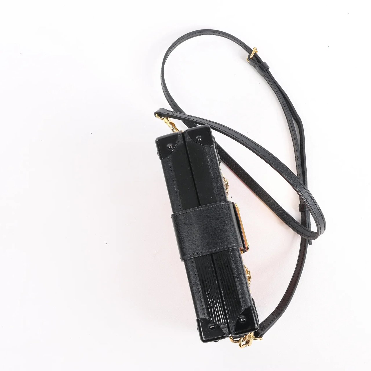 Louis Vuitton Louis Vuitton Petite Mull Epi Leather Shoulder Bag in Red x Black M54651 Divers