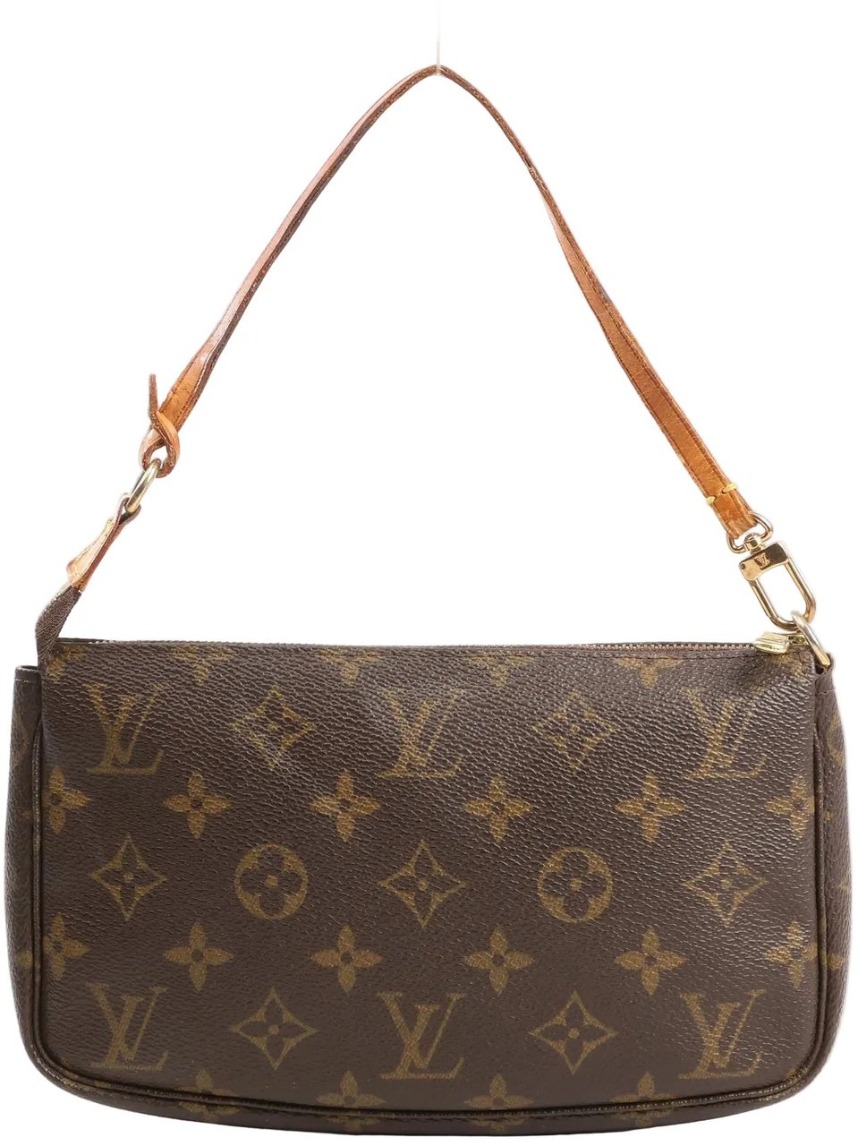 Louis Vuitton Louis Vuitton Pochette Accessoir Monogram Canvas Handbag in Brown M51980 Bruin