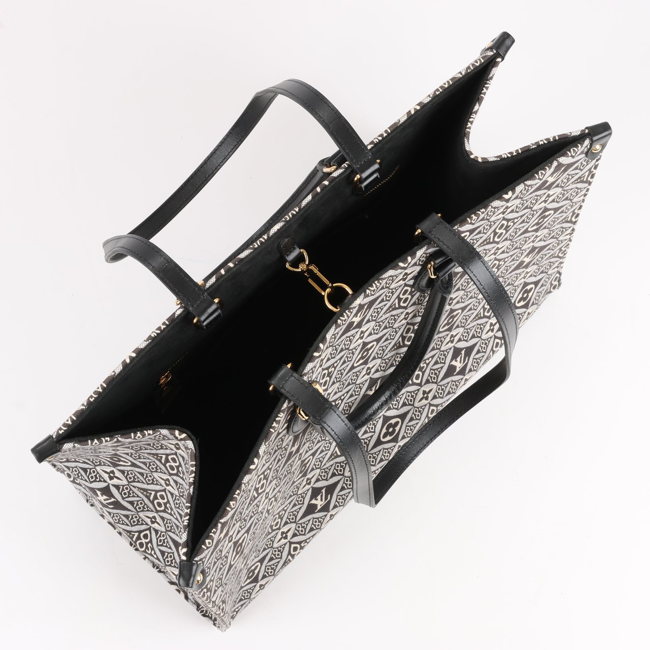 Louis Vuitton Louis Vuitton Since 1854 OnTheGo GM Handbag in Black x White M57207 Divers