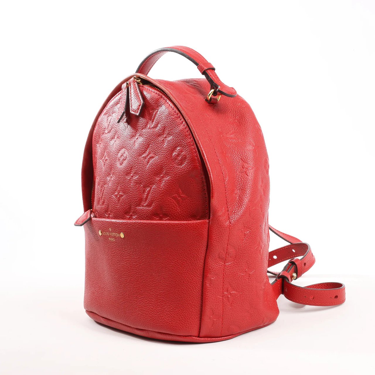 Louis Vuitton Louis Vuitton Sorbonne Monogram Empreinte Backpack in Red M44015 Rood