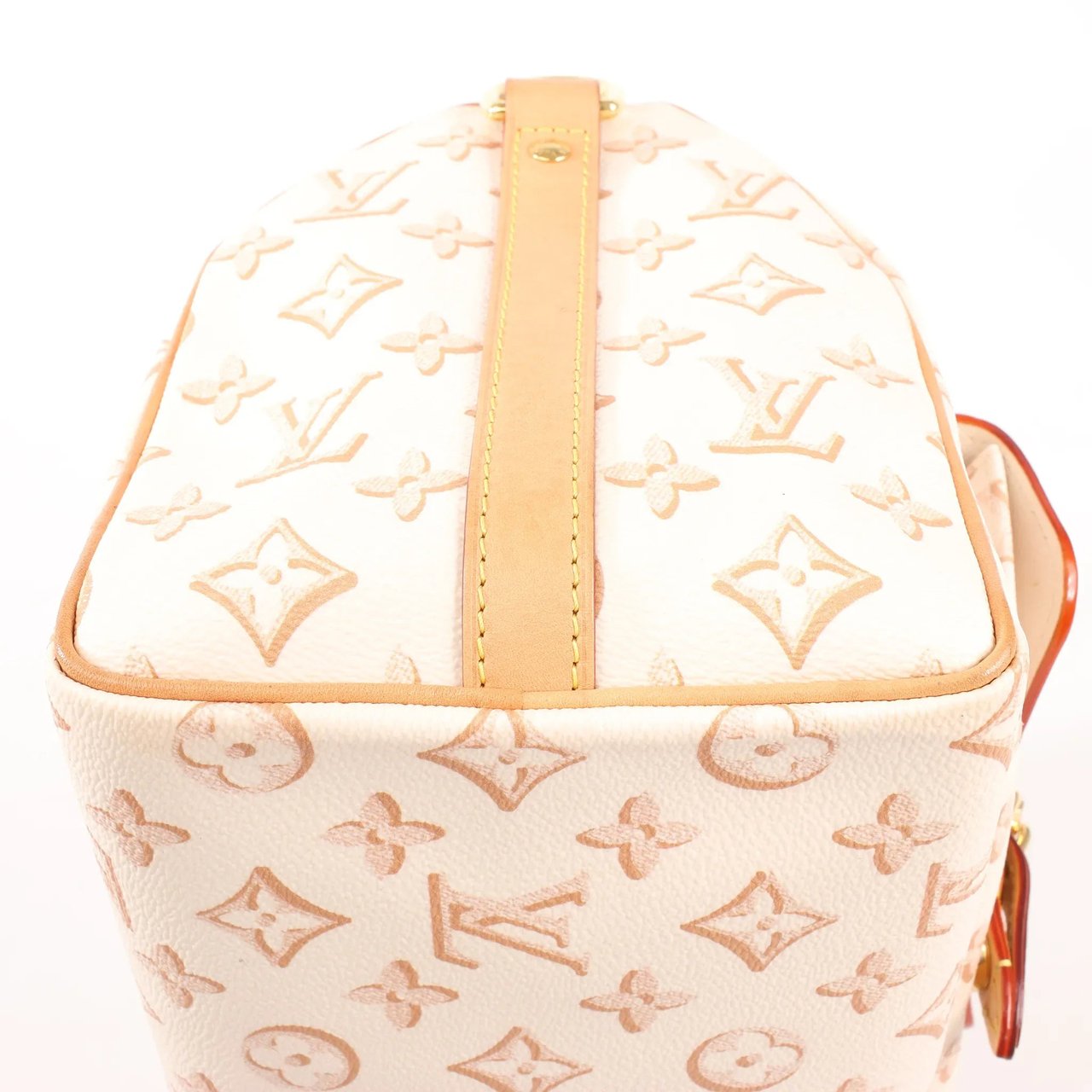 Louis Vuitton Louis Vuitton Speedy Bandouliere 25 Monogram Canvas Handbag in Beige M20919 Beige