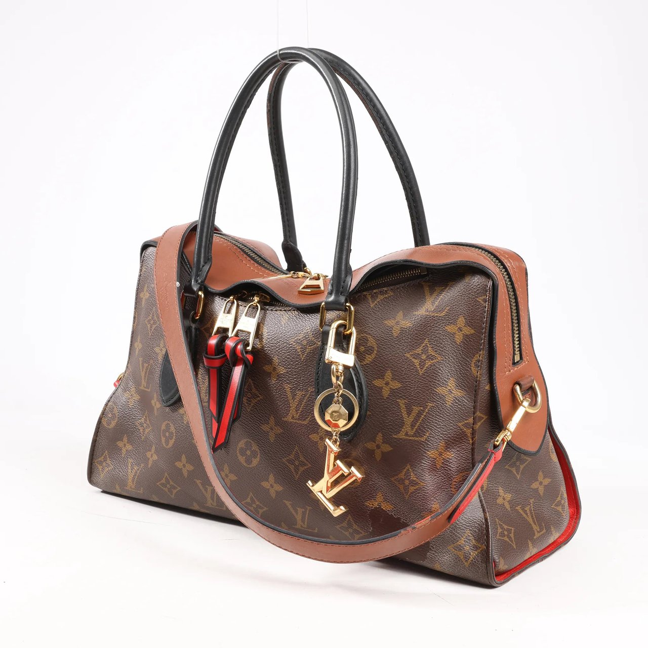 Louis Vuitton Louis Vuitton Monogram Tuileries 2Way Handbag in Brown M41456 Bruin