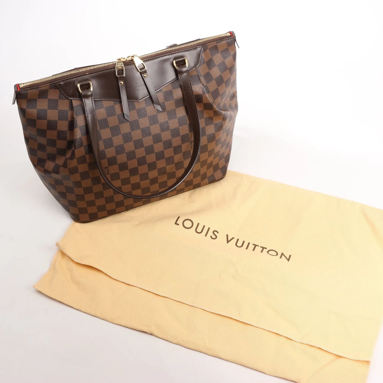 Louis Vuitton Louis Vuitton Westminster GM Damier Ebene Shoulder Bag in Brown N41103 Bruin