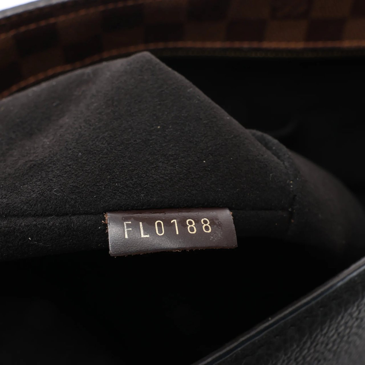 Louis Vuitton Louis Vuitton Jersey MM Damier x Leather 2Way Shoulder Bag in Brown x Black N44023 Divers