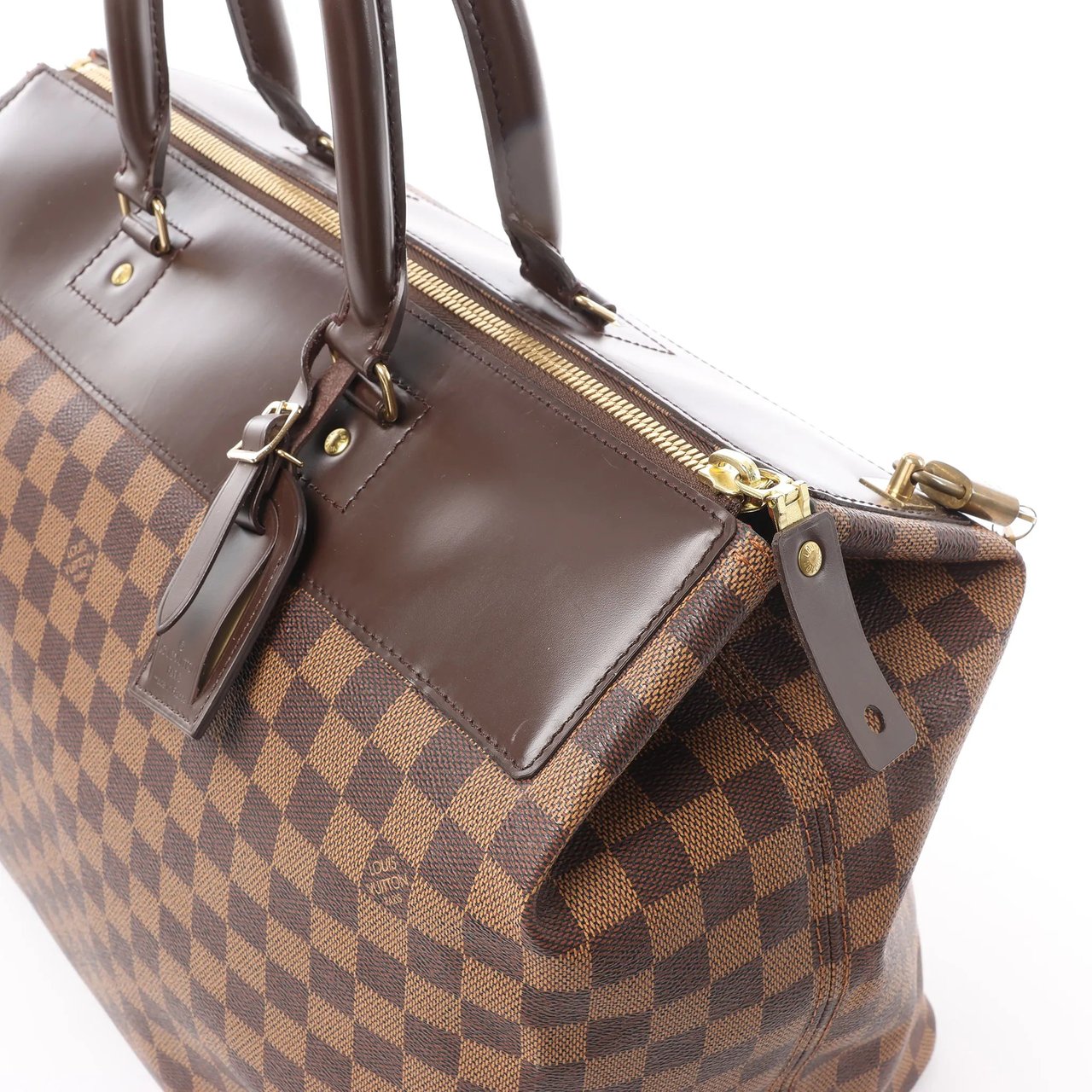 Louis Vuitton Louis Vuitton Greenwich PM Damier Ebene Handbag in Brown N41163 Bruin