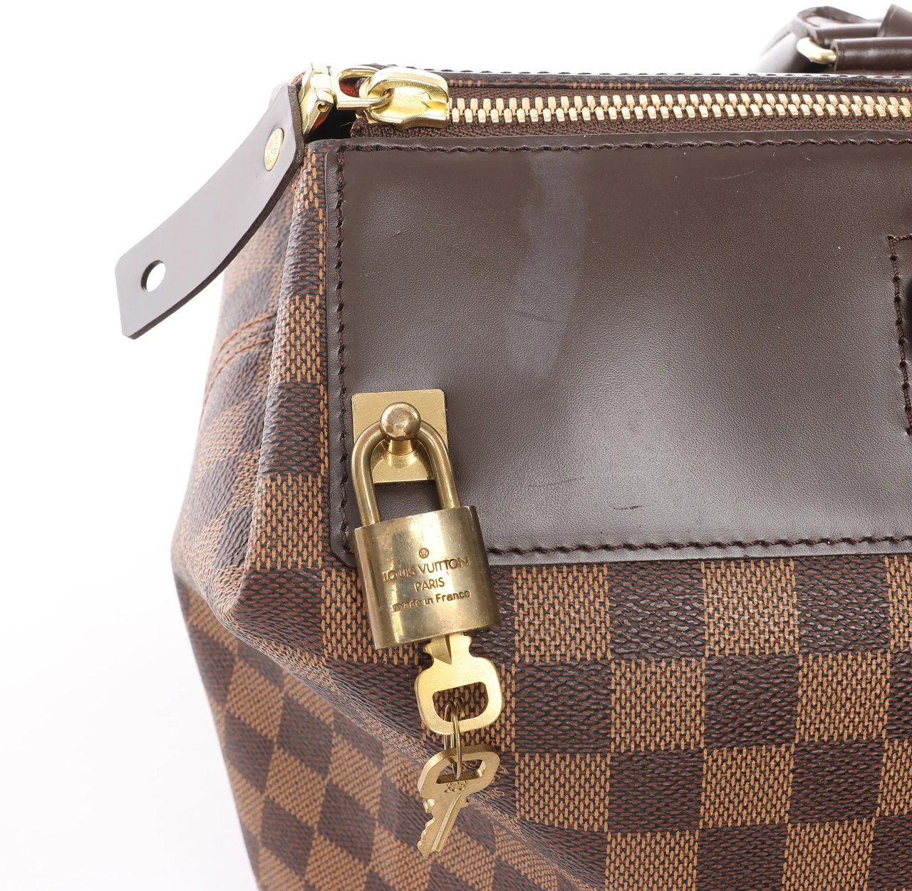 Louis Vuitton Louis Vuitton Greenwich PM Damier Ebene Handbag in Brown N41163 Bruin