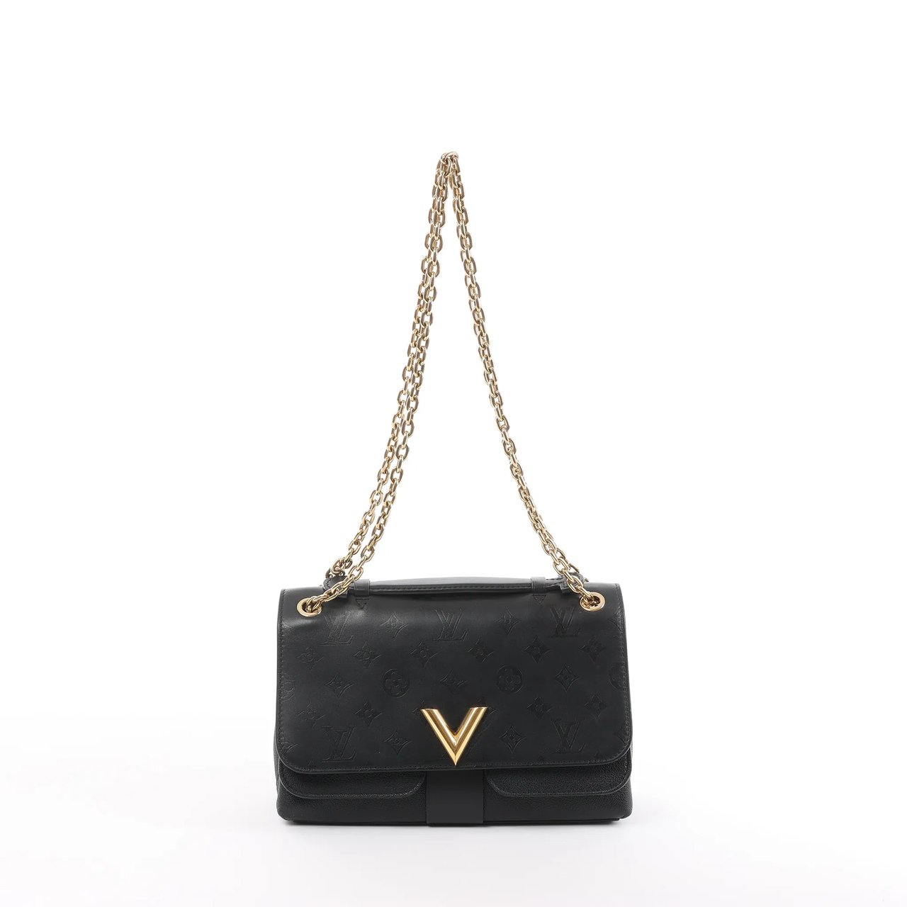 Louis Vuitton Louis Vuitton Very Monogram Shadow Crossbody Bag in Black M42899 Zwart