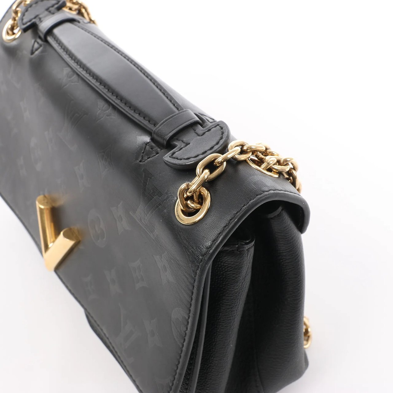 Louis Vuitton Louis Vuitton Very Monogram Shadow Crossbody Bag in Black M42899 Zwart