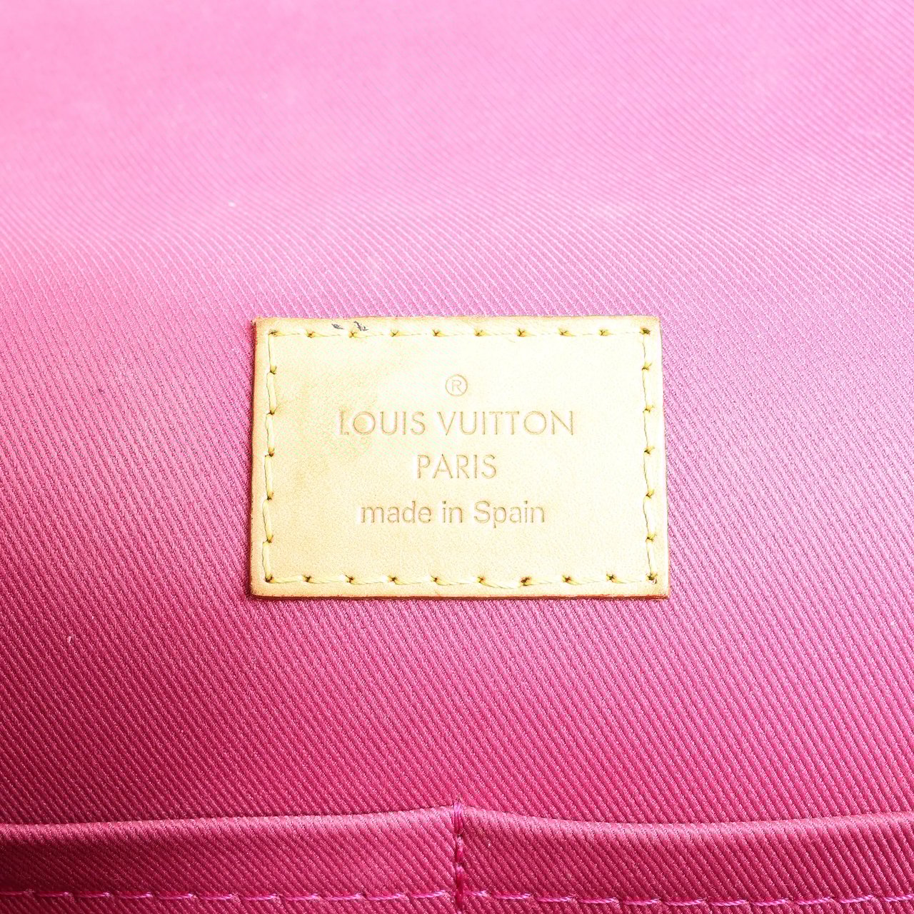 Louis Vuitton Louis Vuitton Cluny BB Monogram Canvas 2Way Handbag in Brown x Pink M42738 Bruin