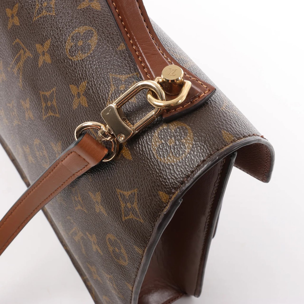 Louis Vuitton Louis Vuitton Monceau Monogram Canvas 2Way Handbag in Brown M51185 Bruin