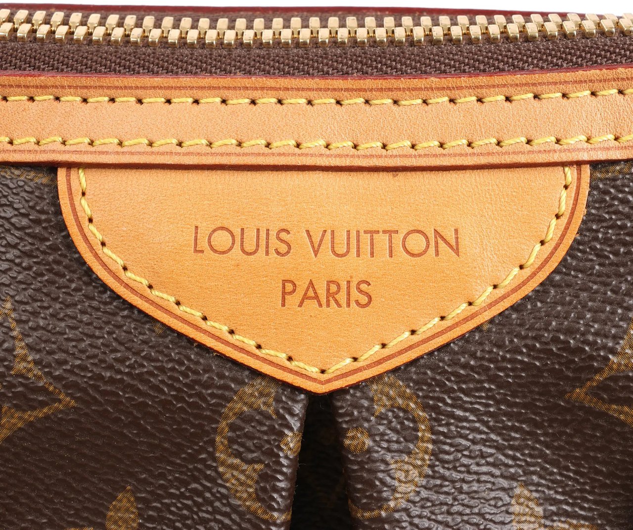Louis Vuitton Louis Vuitton Palermo PM Monogram Handbag in Brown M40145 Bruin