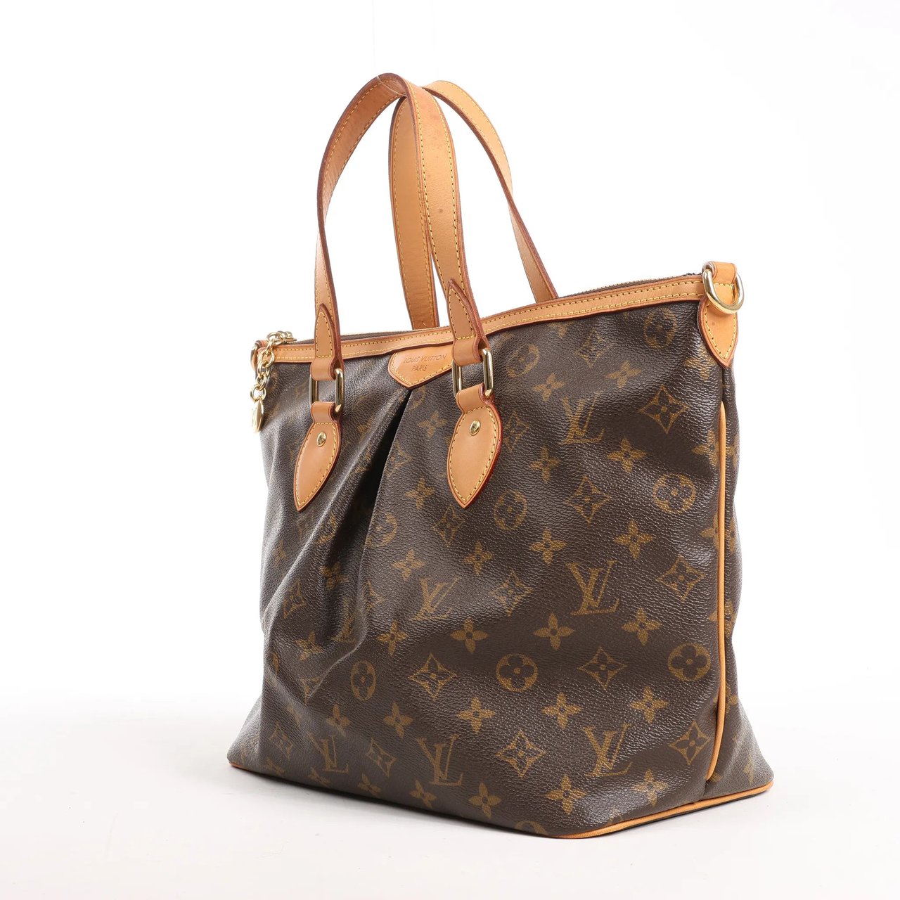 Louis Vuitton Louis Vuitton Palermo PM Monogram Handbag in Brown M40145 Bruin