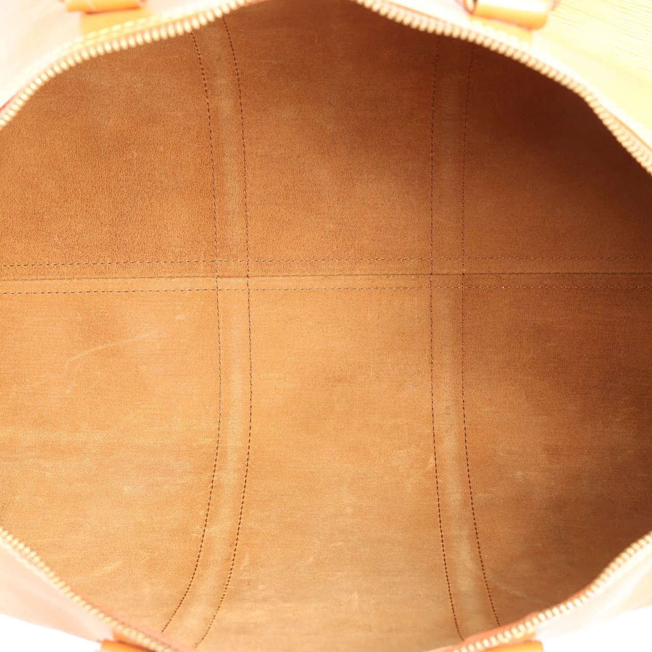 Louis Vuitton Louis Vuitton Keepall 50 Epi Leather Travel Bag in Brown M42968 Bruin