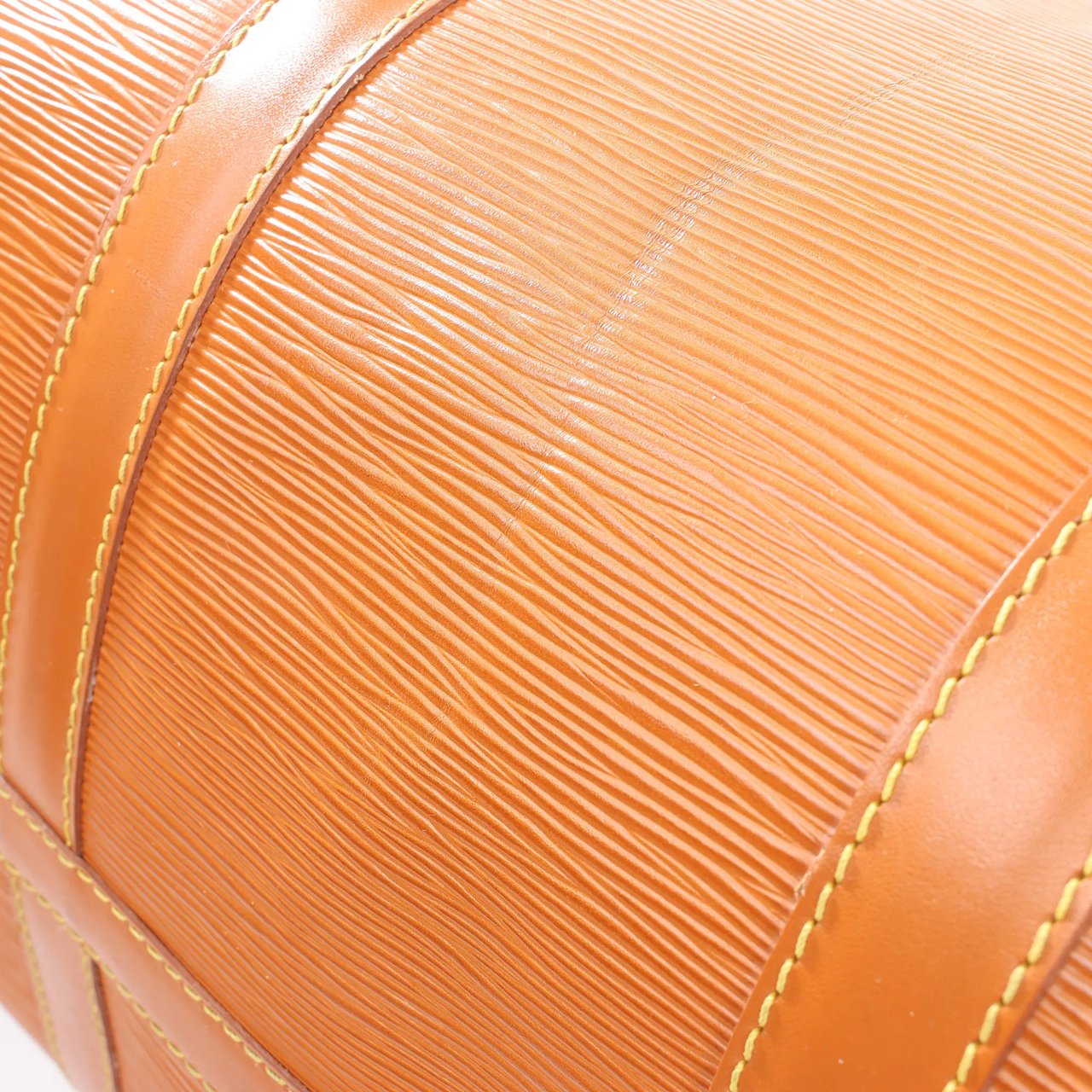 Louis Vuitton Louis Vuitton Keepall 50 Epi Leather Travel Bag in Brown M42968 Bruin