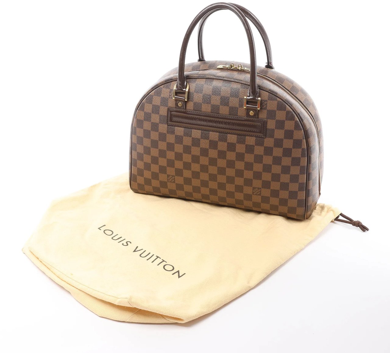Louis Vuitton Louis Vuitton Nolita Damier Ebene Handbag in Brown N41455 Bruin