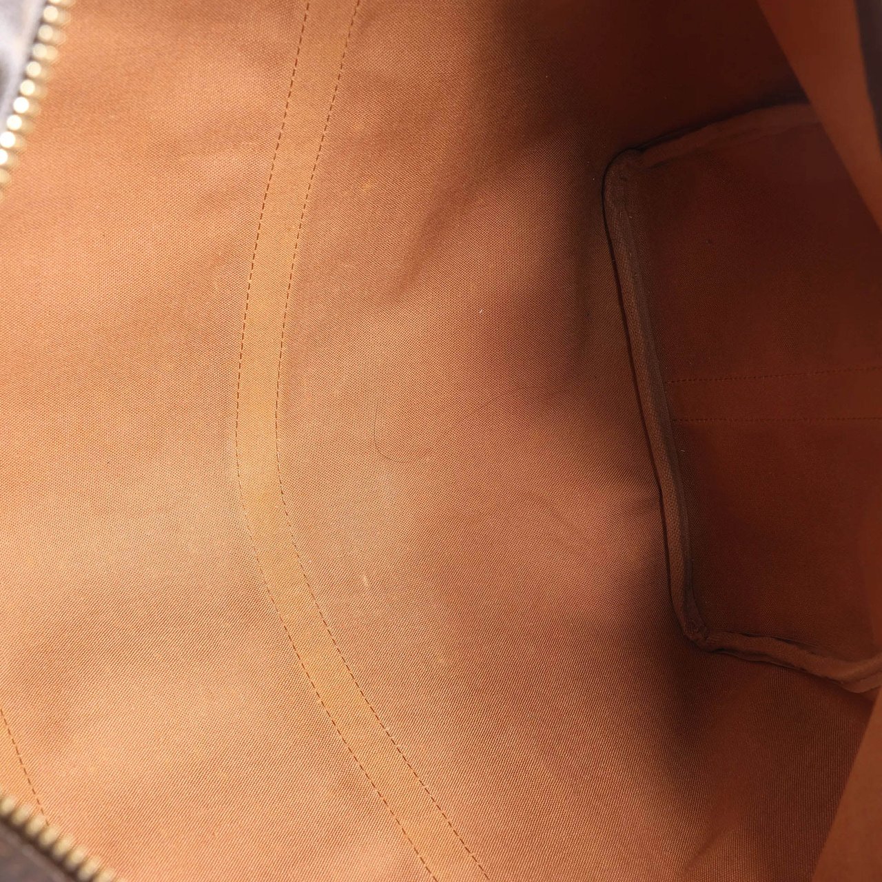 Louis Vuitton Louis Vuitton Keepall Bandoulière 50 Monogram Canvas Travel Bag in Brown M41416 Bruin