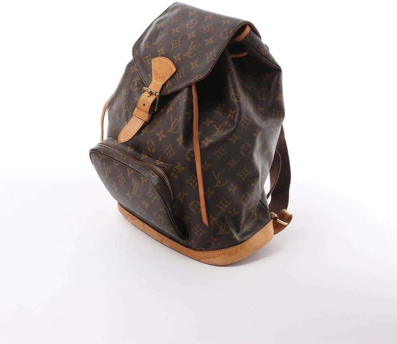 Louis Vuitton Louis Vuitton Montsouris GM Monogram Canvas Vintage Backpack in Brown M51135 Bruin
