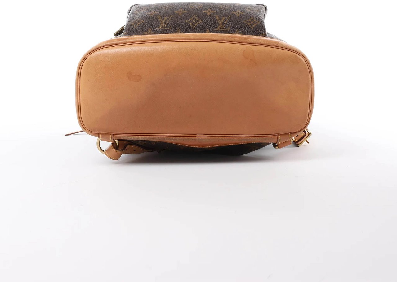 Louis Vuitton Louis Vuitton Montsouris GM Monogram Canvas Vintage Backpack in Brown M51135 Bruin