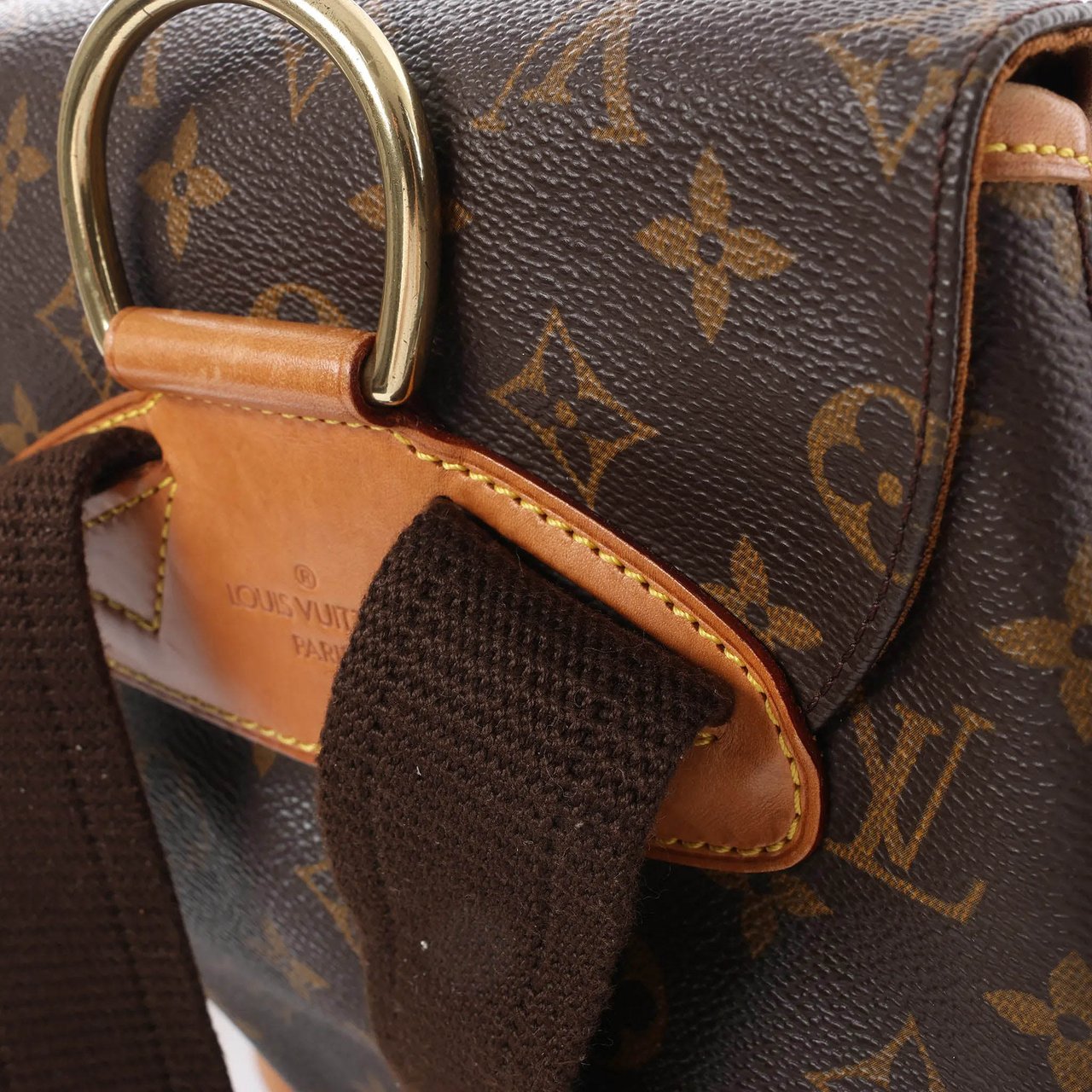 Louis Vuitton Louis Vuitton Montsouris GM Monogram Canvas Vintage Backpack in Brown M51135 Bruin