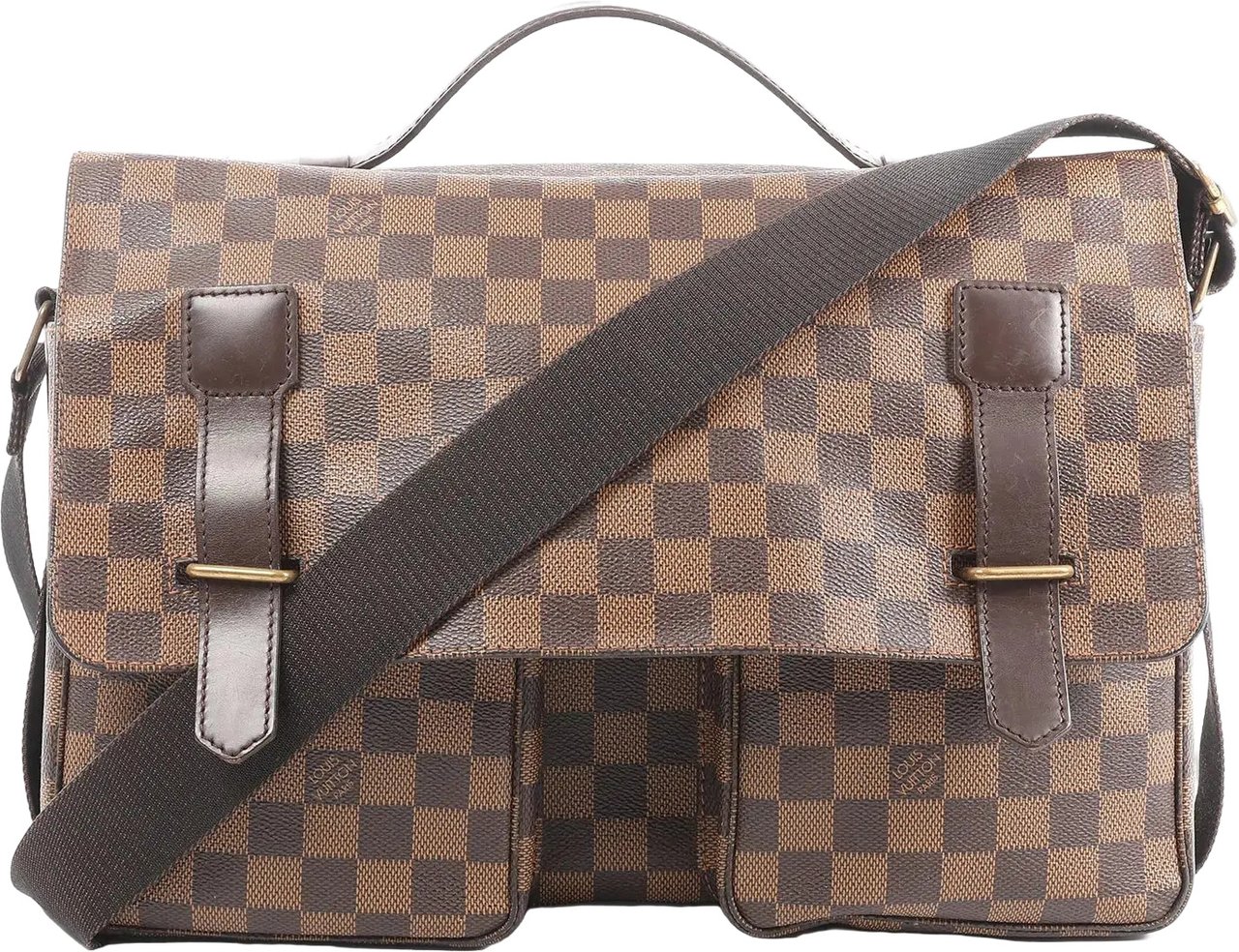 Louis Vuitton Louis Vuitton Broadway Damier Ebene Shoulder Bag in Brown N42270 Bruin