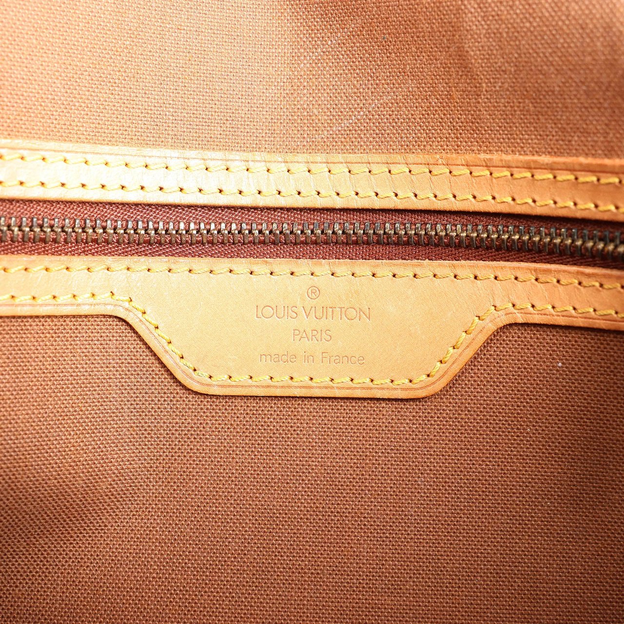 Louis Vuitton Louis Vuitton Gibecière MM Monogram Canvas Crossbody Bag in Brown M42247 Bruin