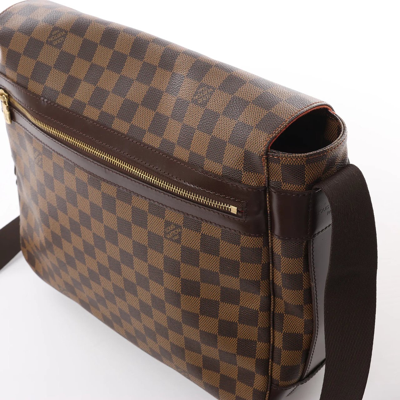 Louis Vuitton Louis Vuitton Bastille Damier Ebene Messenger Crossbody Bag in Brown N45258 Bruin