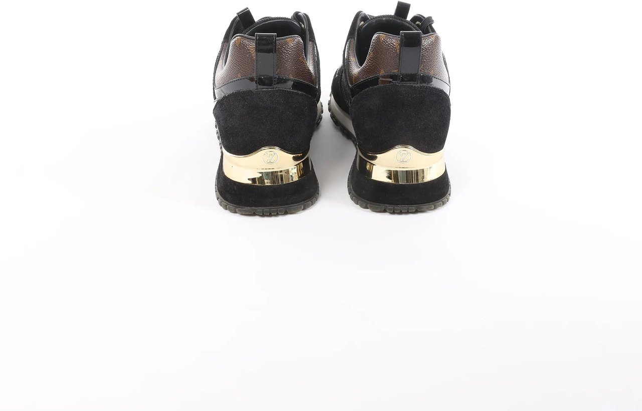 Louis Vuitton Runaway line 21 years Mesh x Leather Sneakers in Black, Size 40 EU Divers