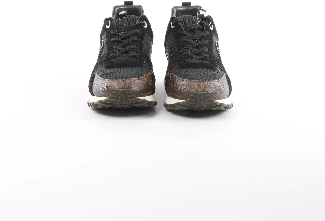 Louis Vuitton Runaway line 21 years Mesh x Leather Sneakers in Black, Size 40 EU Divers