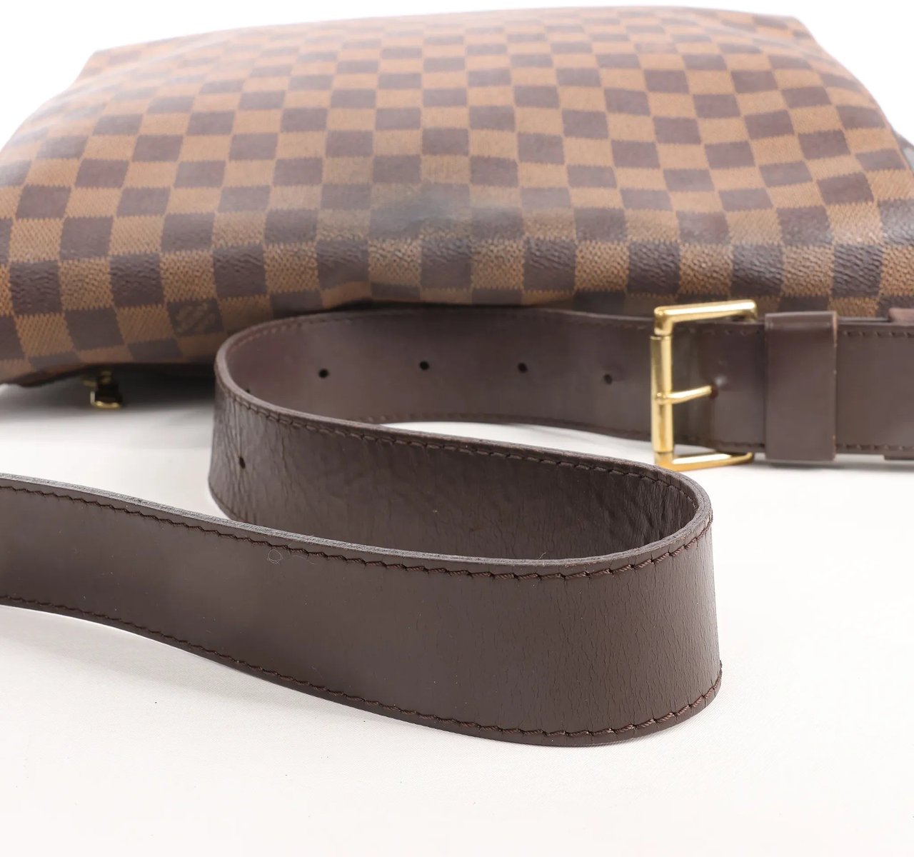 Louis Vuitton Louis Vuitton Bastille Damier Ebene Messenger Crossbody Bag in Brown N45258 Bruin