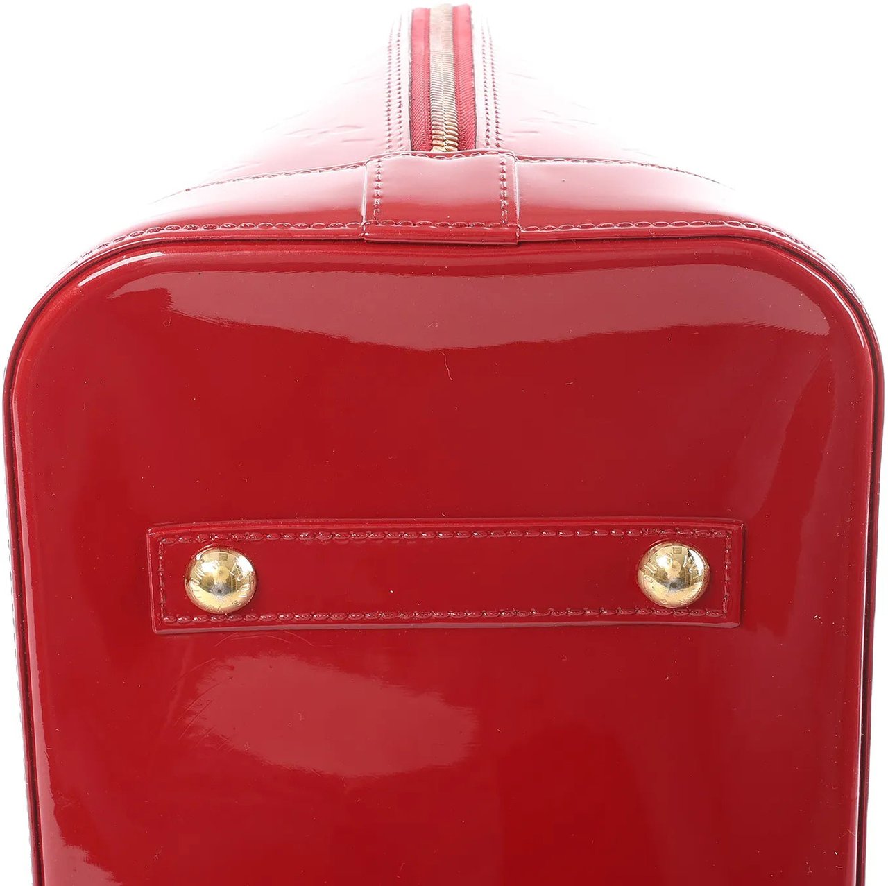 Louis Vuitton Louis Vuitton Alma GM Vernis Leather Handbag in Red M93596 Rood