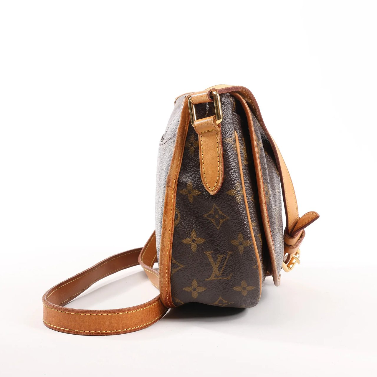 Louis Vuitton Louis Vuitton Monogram Canvas Menilmontant PM Crossbody Bag M40474 Bruin