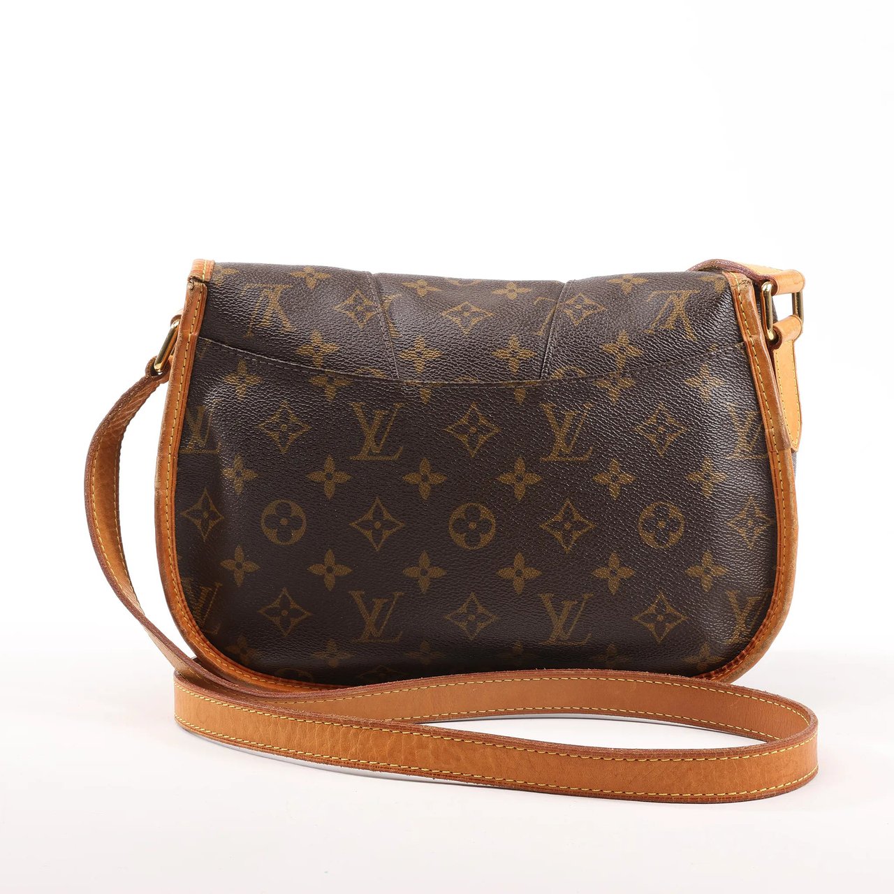 Louis Vuitton Louis Vuitton Monogram Canvas Menilmontant PM Crossbody Bag M40474 Bruin