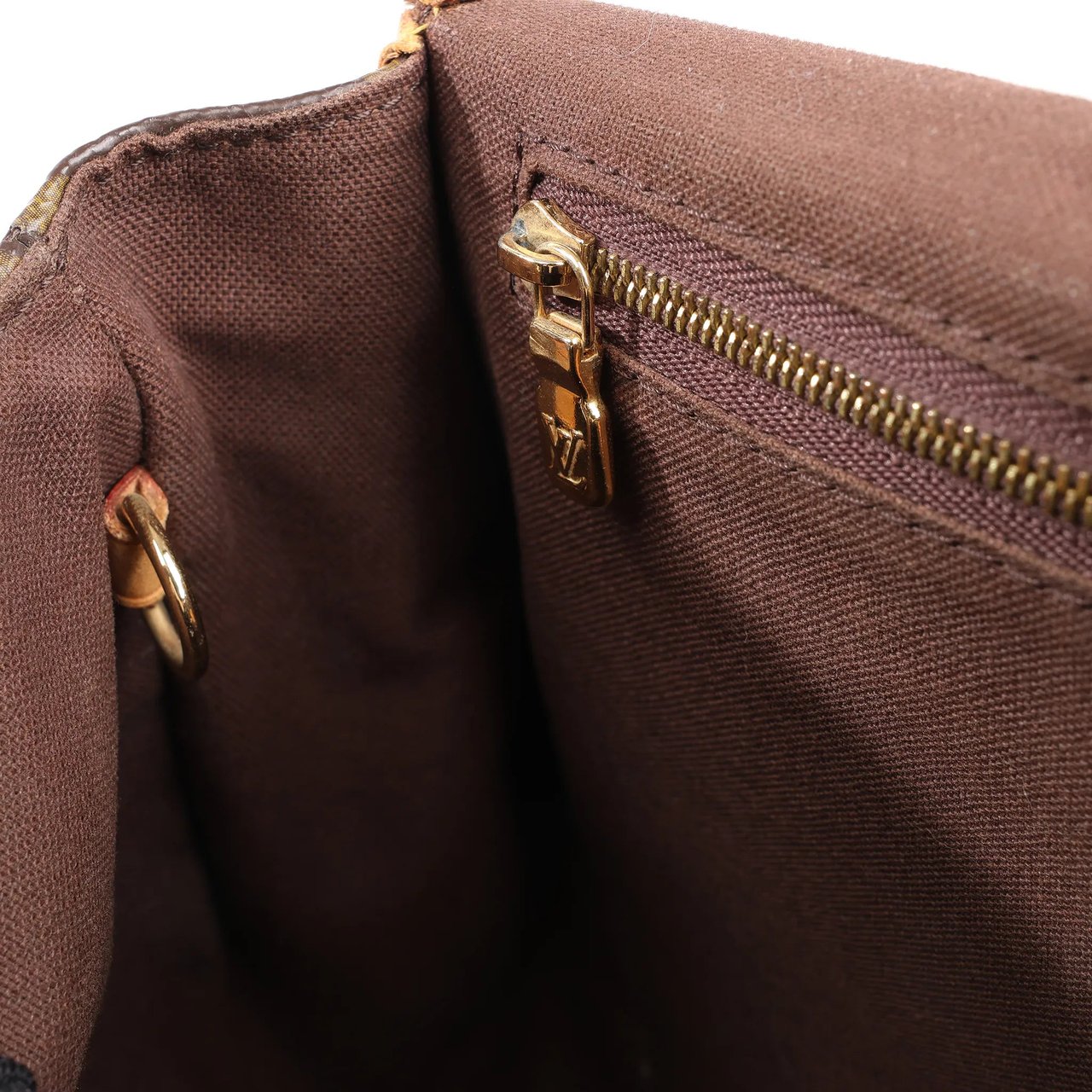 Louis Vuitton Louis Vuitton Monogram Canvas Menilmontant PM Crossbody Bag M40474 Bruin