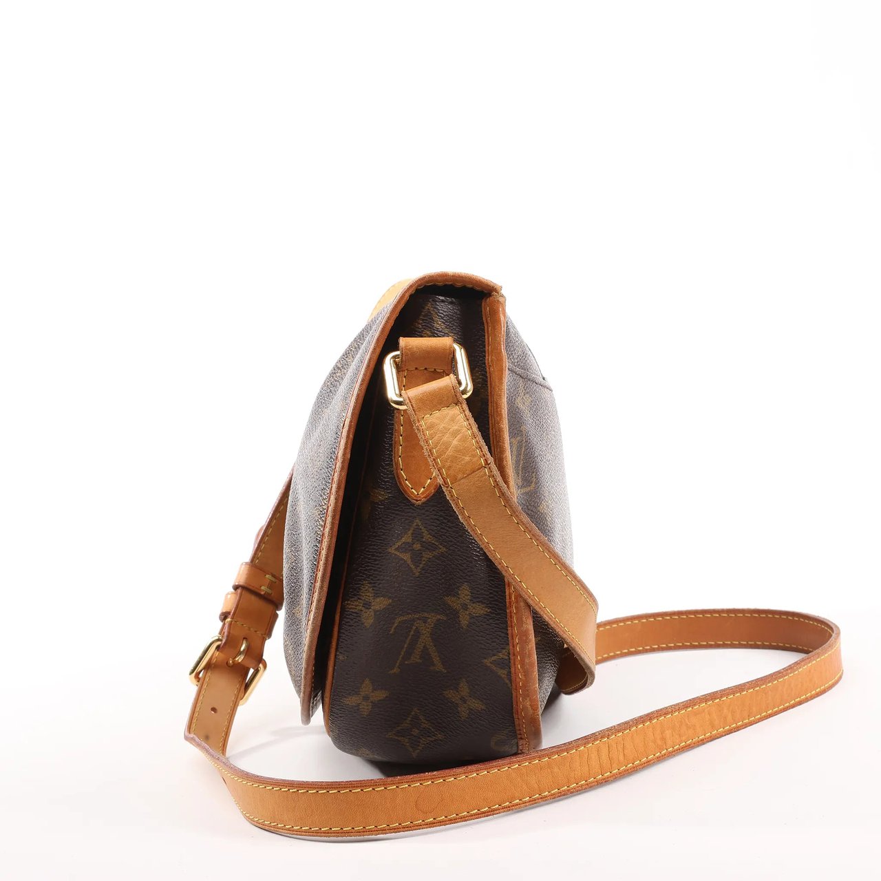 Louis Vuitton Louis Vuitton Monogram Canvas Menilmontant PM Crossbody Bag M40474 Bruin