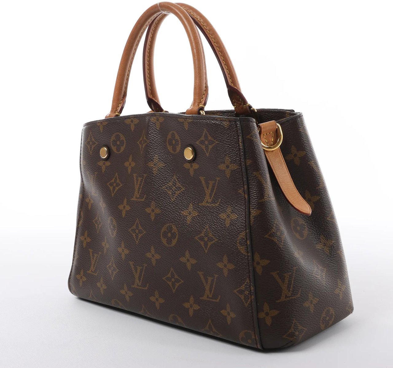 Louis Vuitton Louis Vuitton Montaigne BB Monogram Canvas Handbag in Brown M41055 Bruin