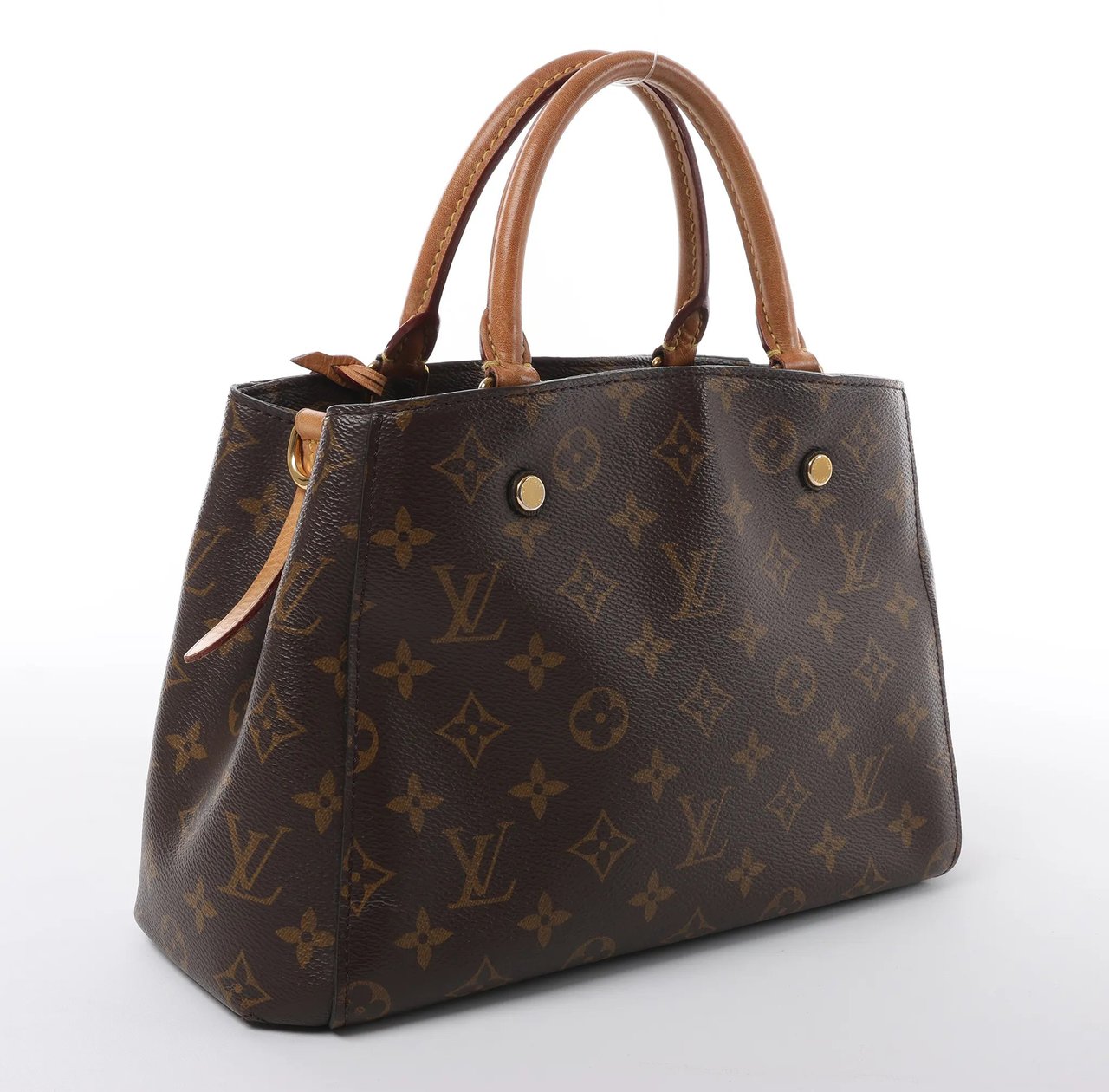 Louis Vuitton Louis Vuitton Montaigne BB Monogram Canvas Handbag in Brown M41055 Bruin