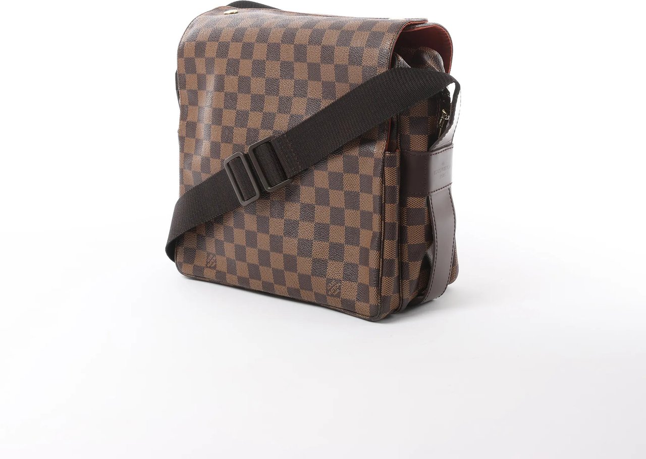 Louis Vuitton Louis Vuitton Naviglio Damier Ebene Shoulder Bag in Brown N45255 Bruin