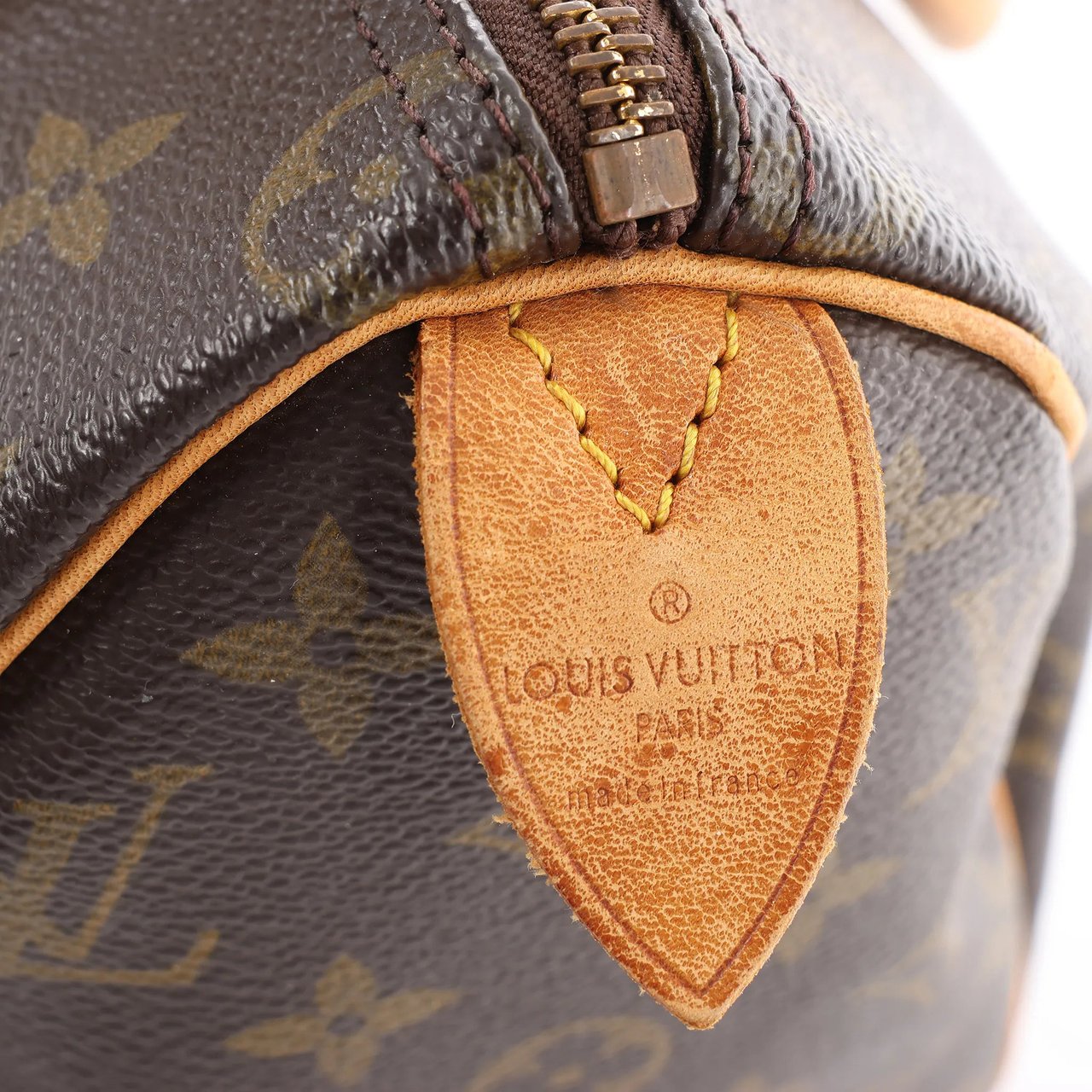 Louis Vuitton Louis Vuitton Speedy 25 Monogram Canvas Handbag in Brown M41528 Bruin