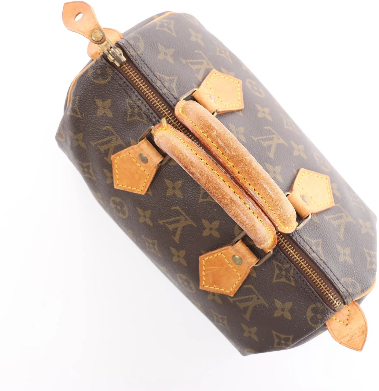 Louis Vuitton Louis Vuitton Speedy 25 Monogram Canvas Handbag in Brown M41528 Bruin
