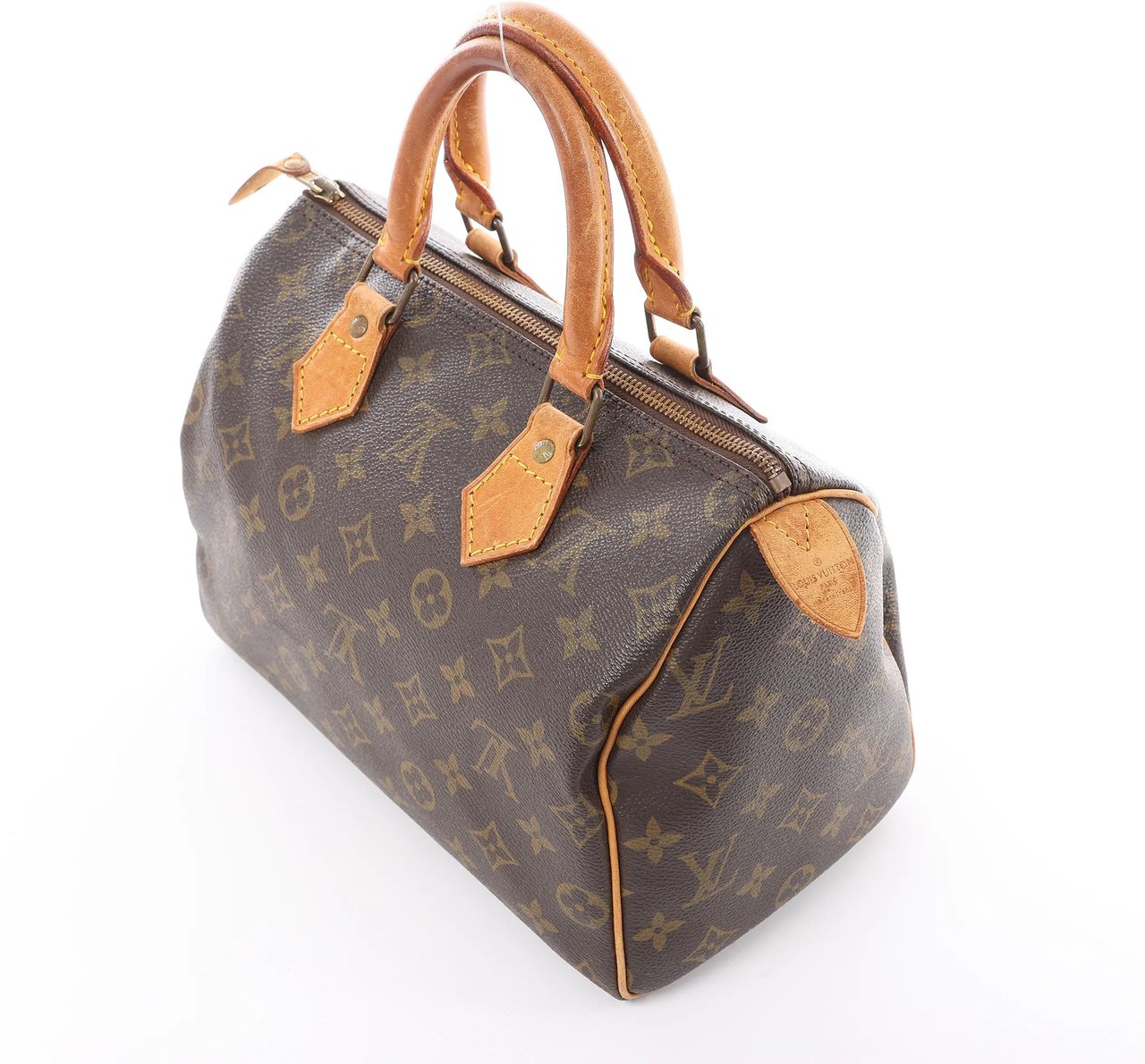 Louis Vuitton Louis Vuitton Speedy 25 Monogram Canvas Handbag in Brown M41528 Bruin